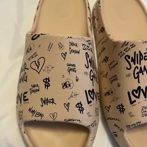 COPY - Sniper Gang Yeezy Slides sz12